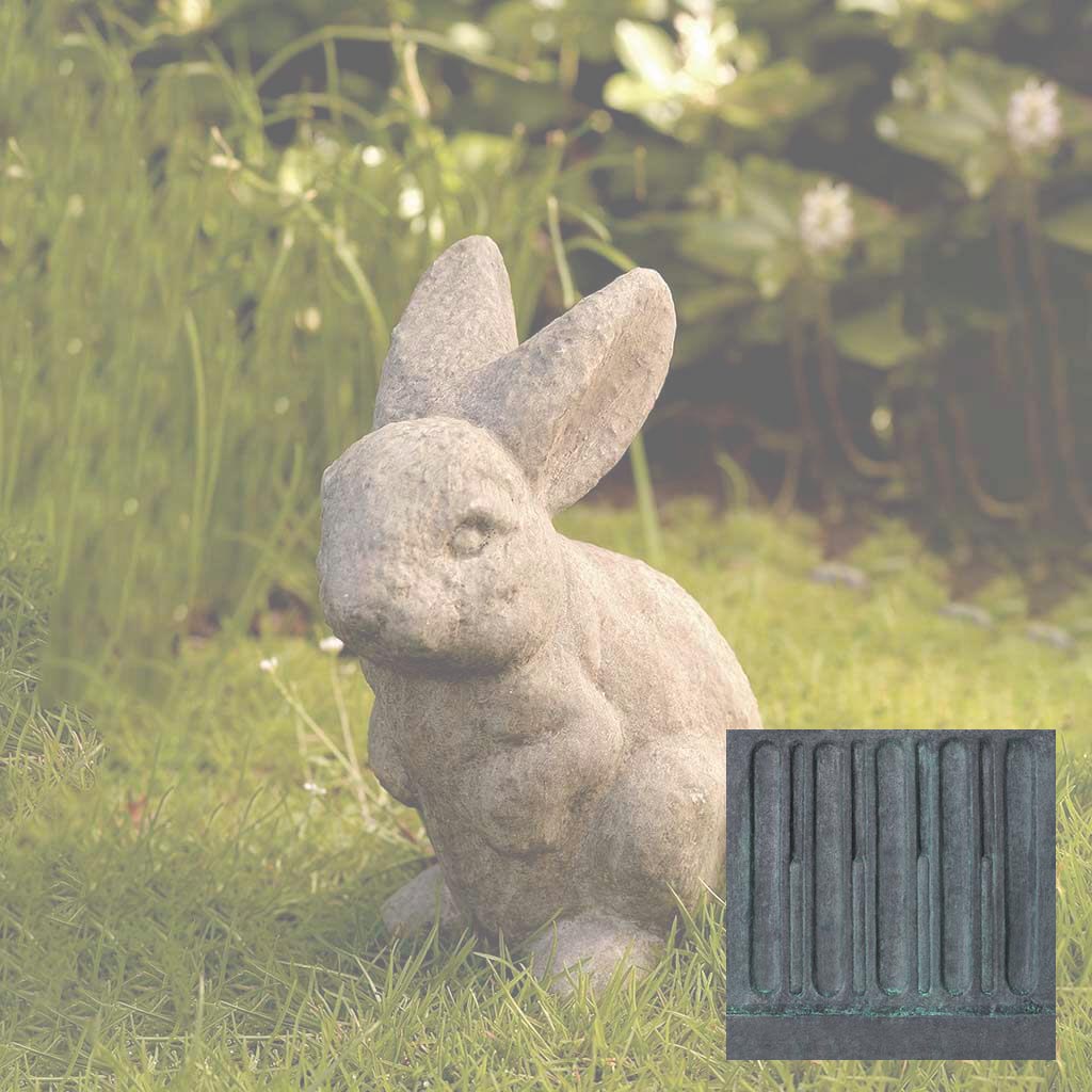 Campania Rabbit - Ears Up Garden Statue - A-073