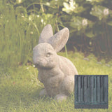 Campania Rabbit - Ears Up Garden Statue - A-073