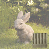 Campania Rabbit - Ears Up Garden Statue - A-073