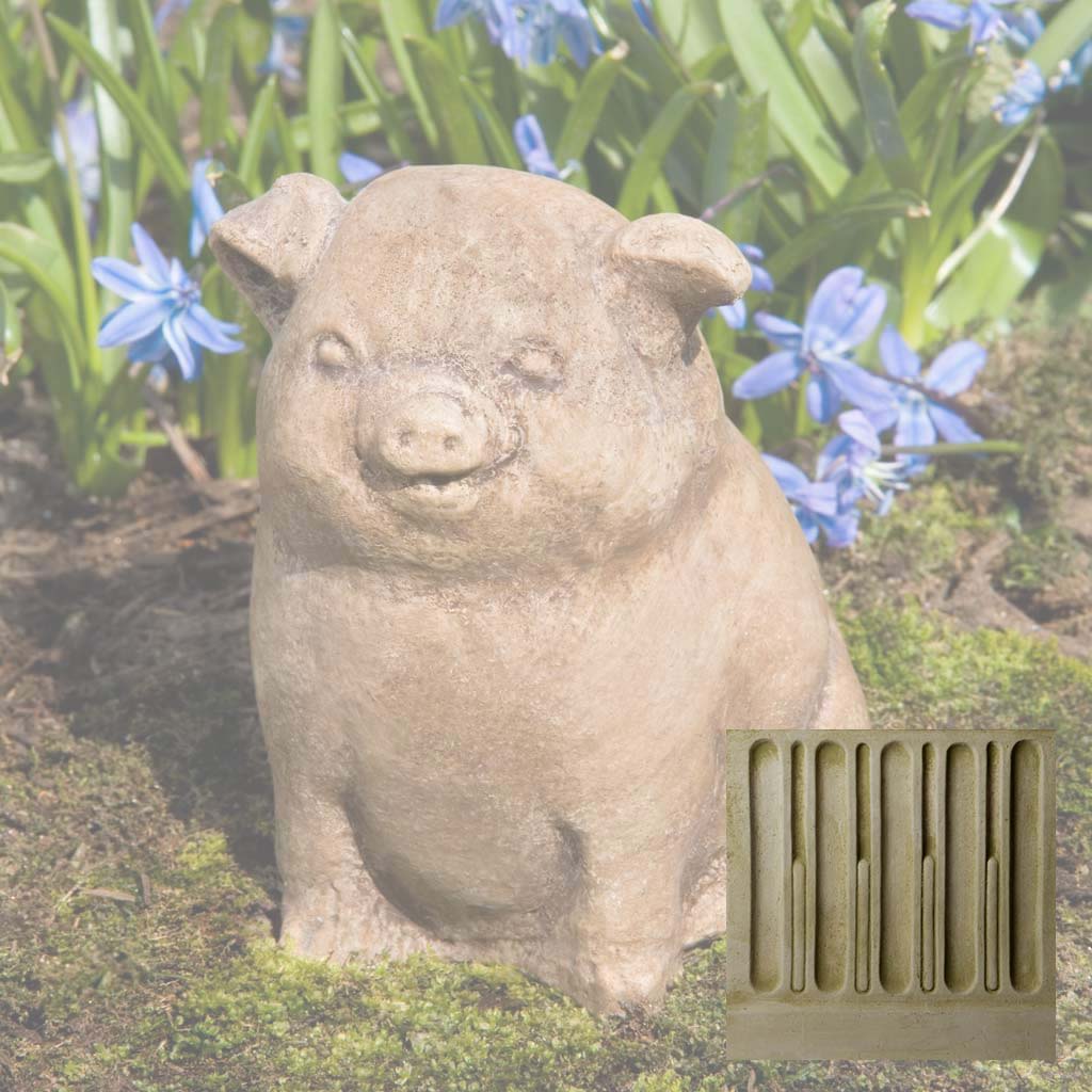 Campania Piglet Garden Statue - A-099