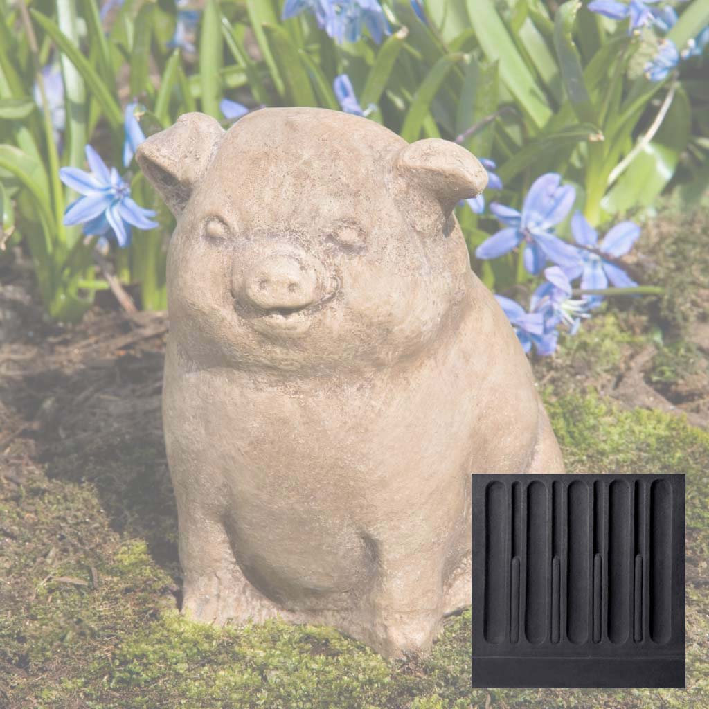 Campania Piglet Garden Statue - A-099