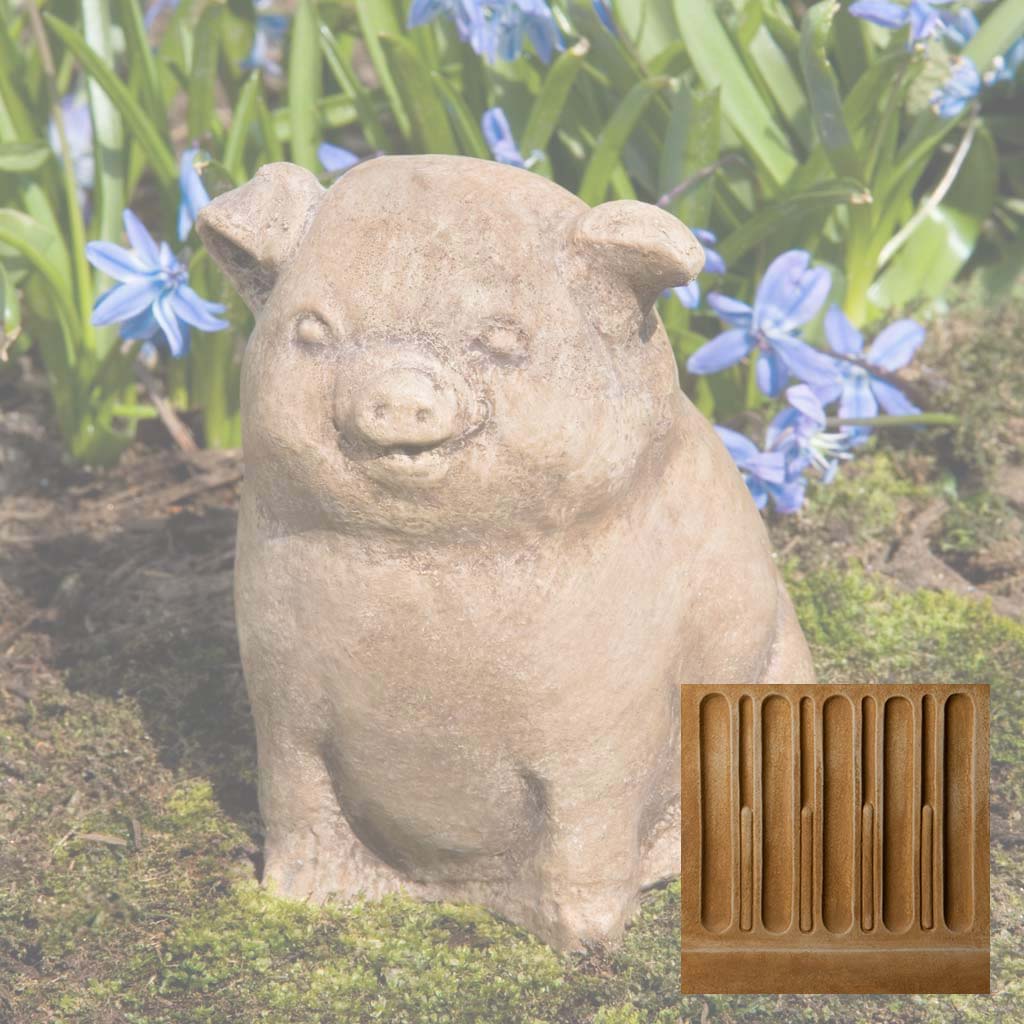 Campania Piglet Garden Statue - A-099