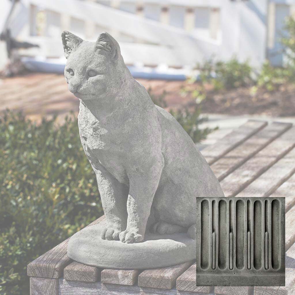 Campania Garden Cat Garden Statue - A-228