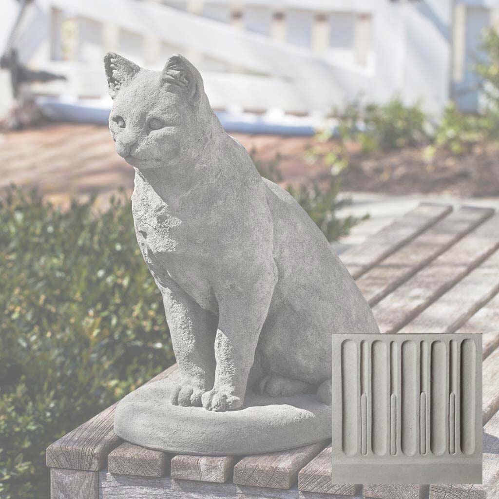 Campania Garden Cat Garden Statue - A-228