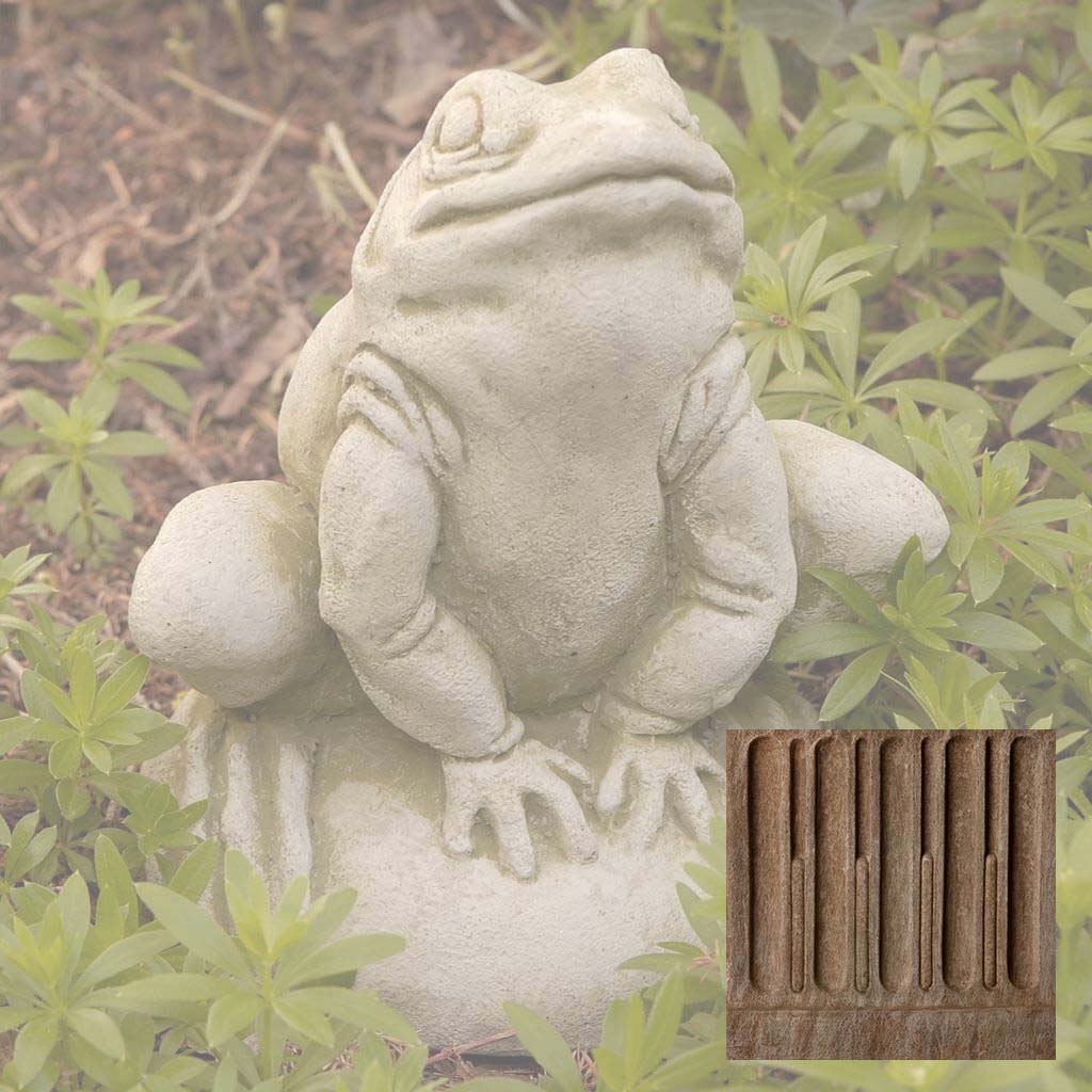 Campania Frankie the Frog Garden Statue - A-239