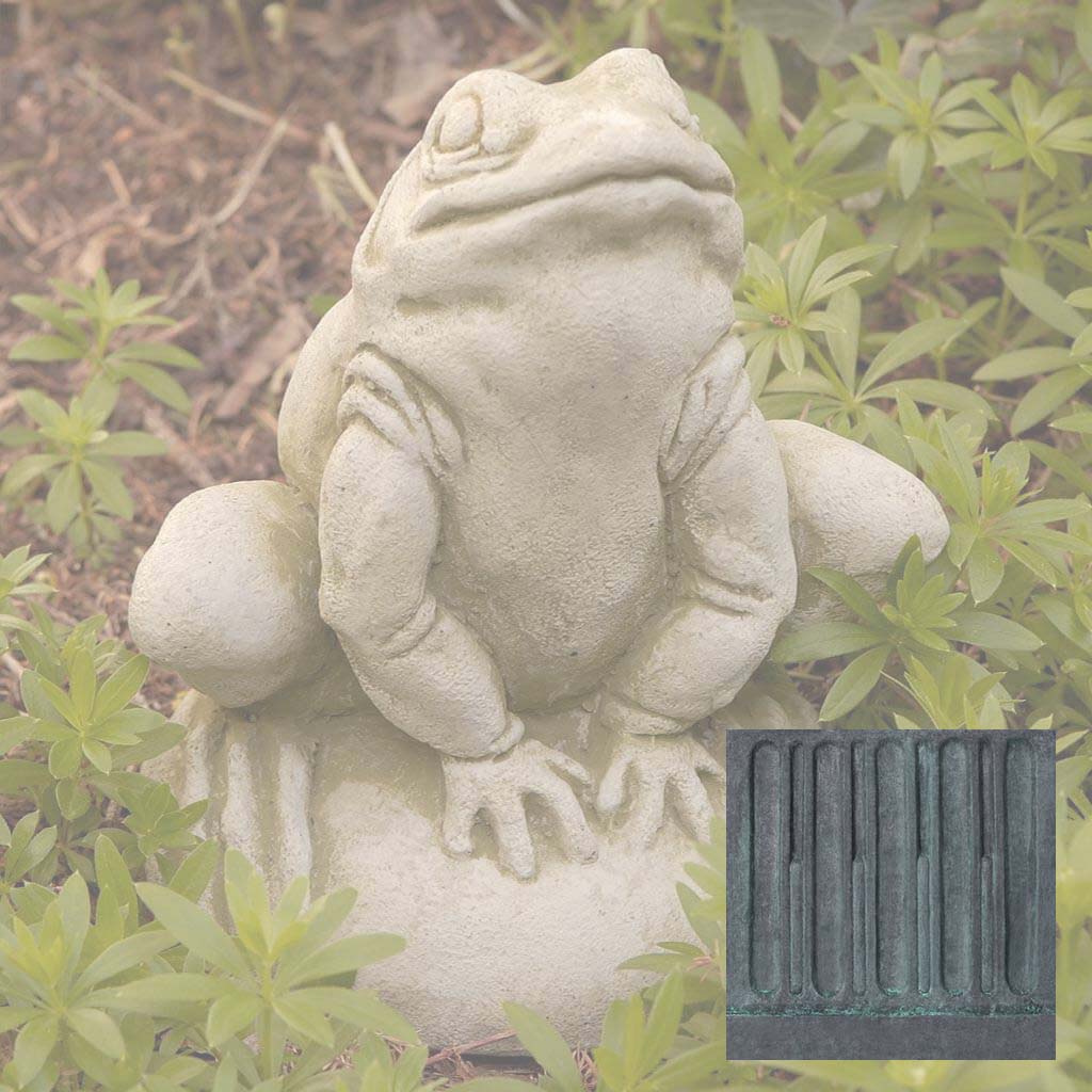 Campania Frankie the Frog Garden Statue - A-239