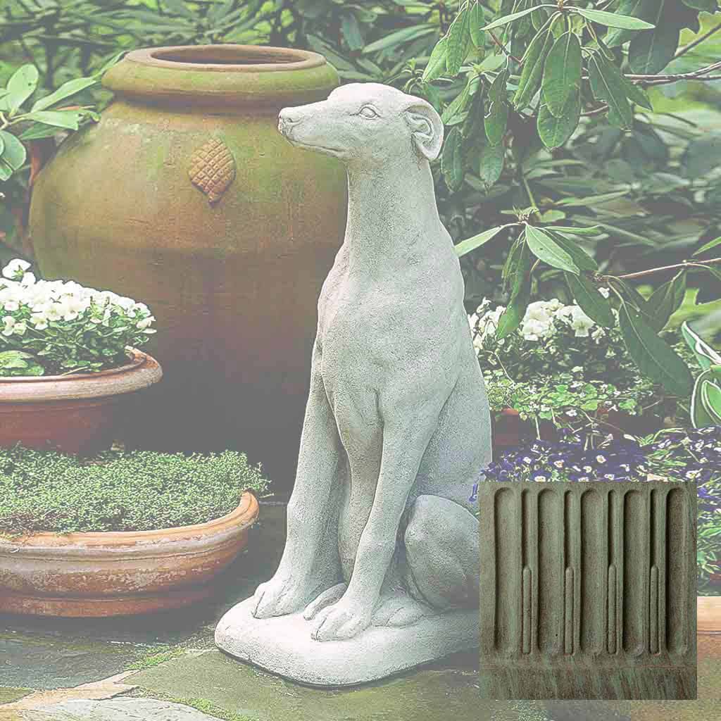 Campania Greyhound Garden Statue - A-240
