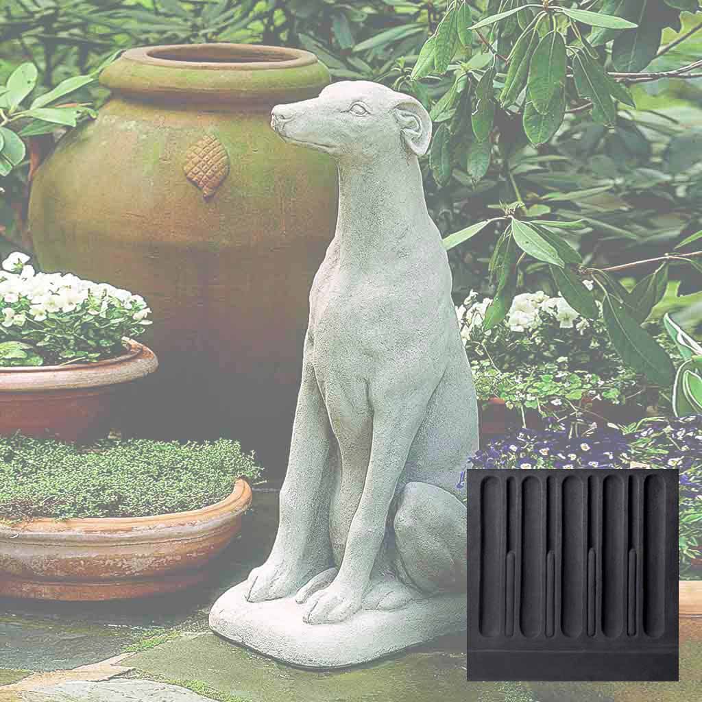 Campania Greyhound Garden Statue - A-240