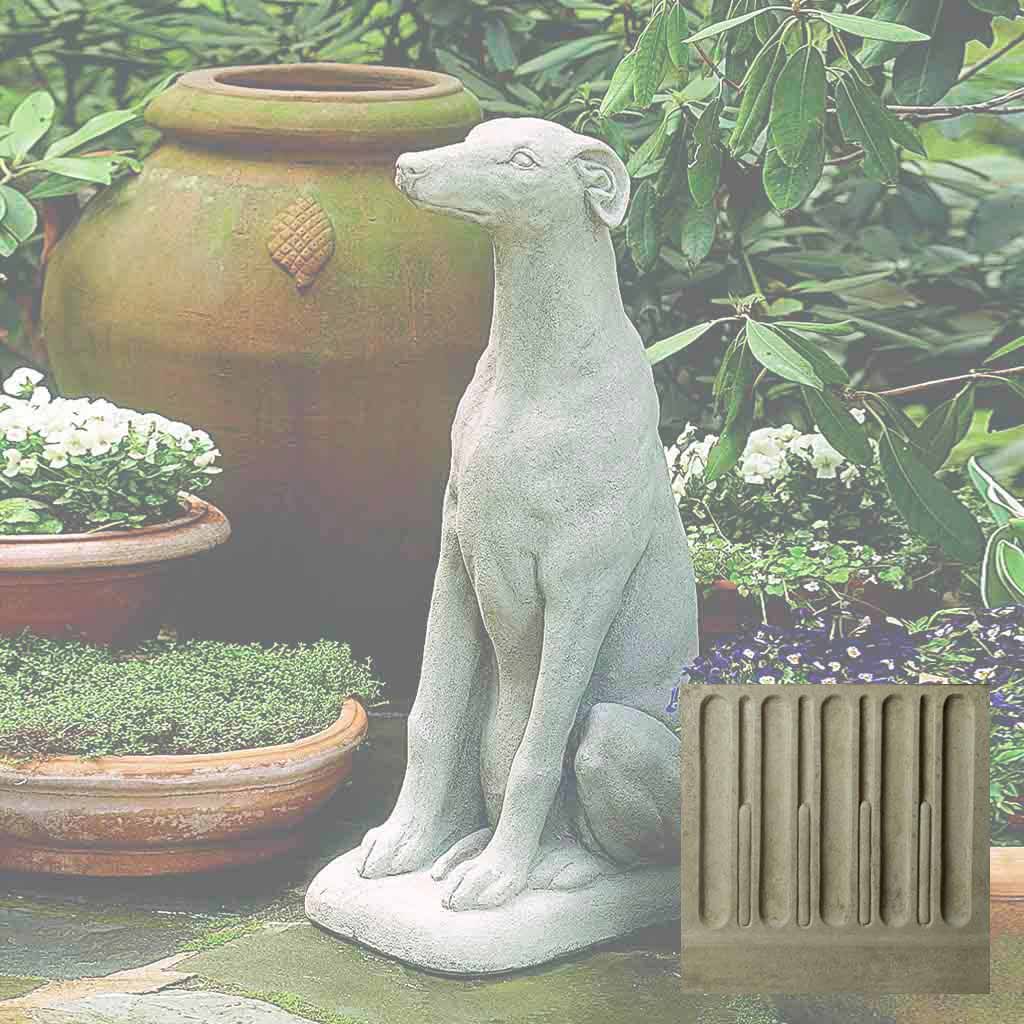 Campania Greyhound Garden Statue - A-240