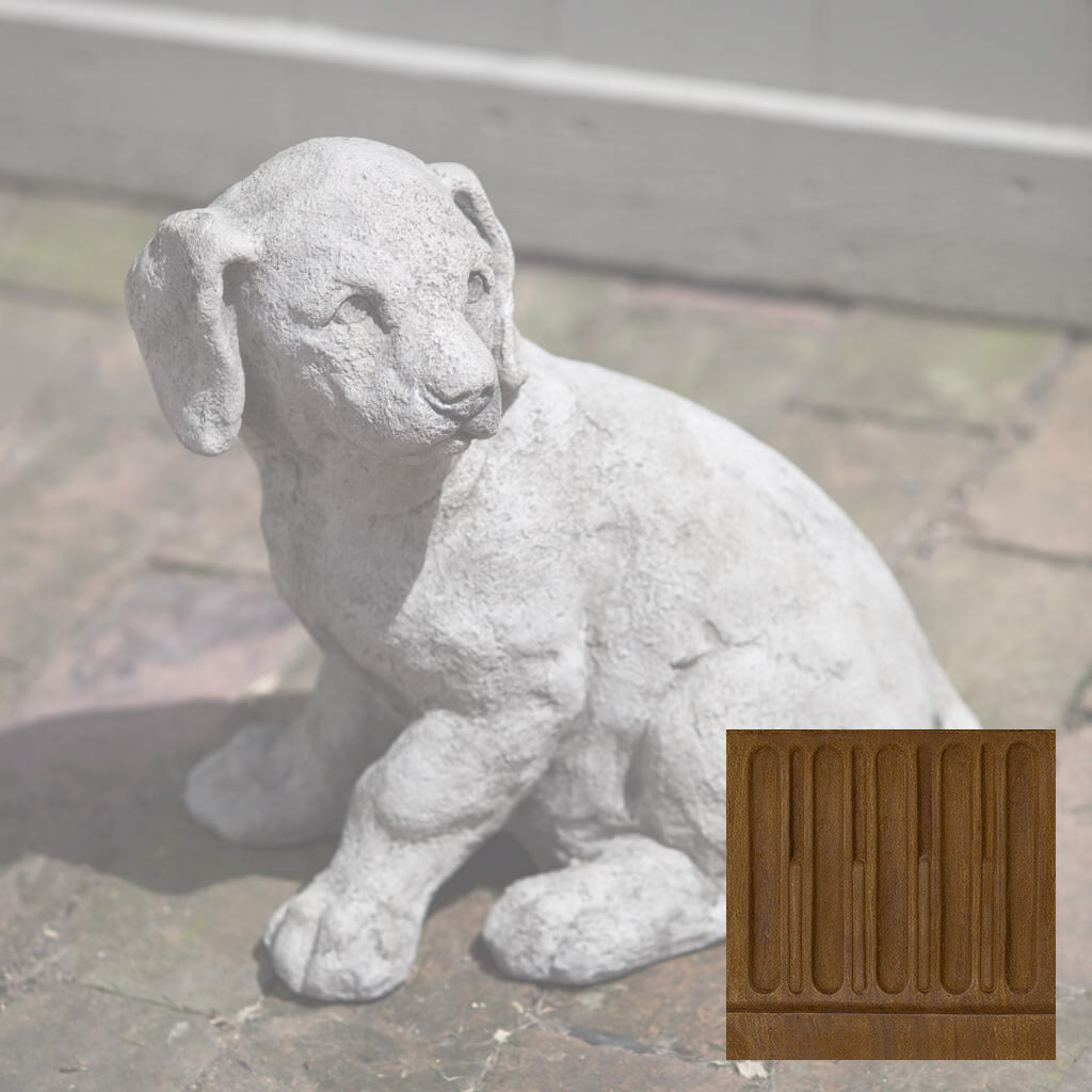 Campania Lab Pup Garden Statue - A-244