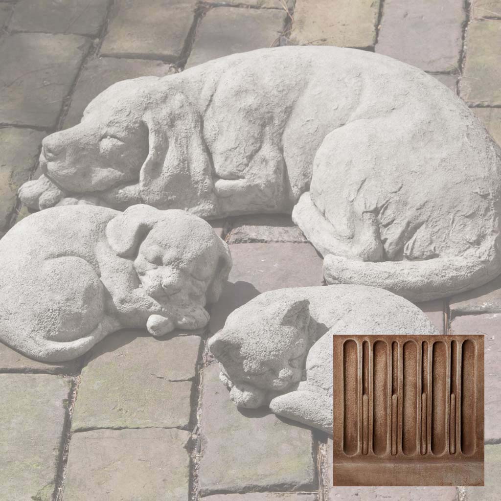Campania Reclining Dog Garden Statue - A-254