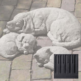 Campania Curled Dog, Small Garden Statue - A-255