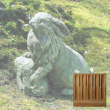 Campania Rabbit on a Rock Garden Statue - A-259