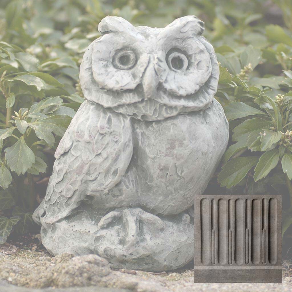 Campania Merrie Little Owl Garden Statue - A-285