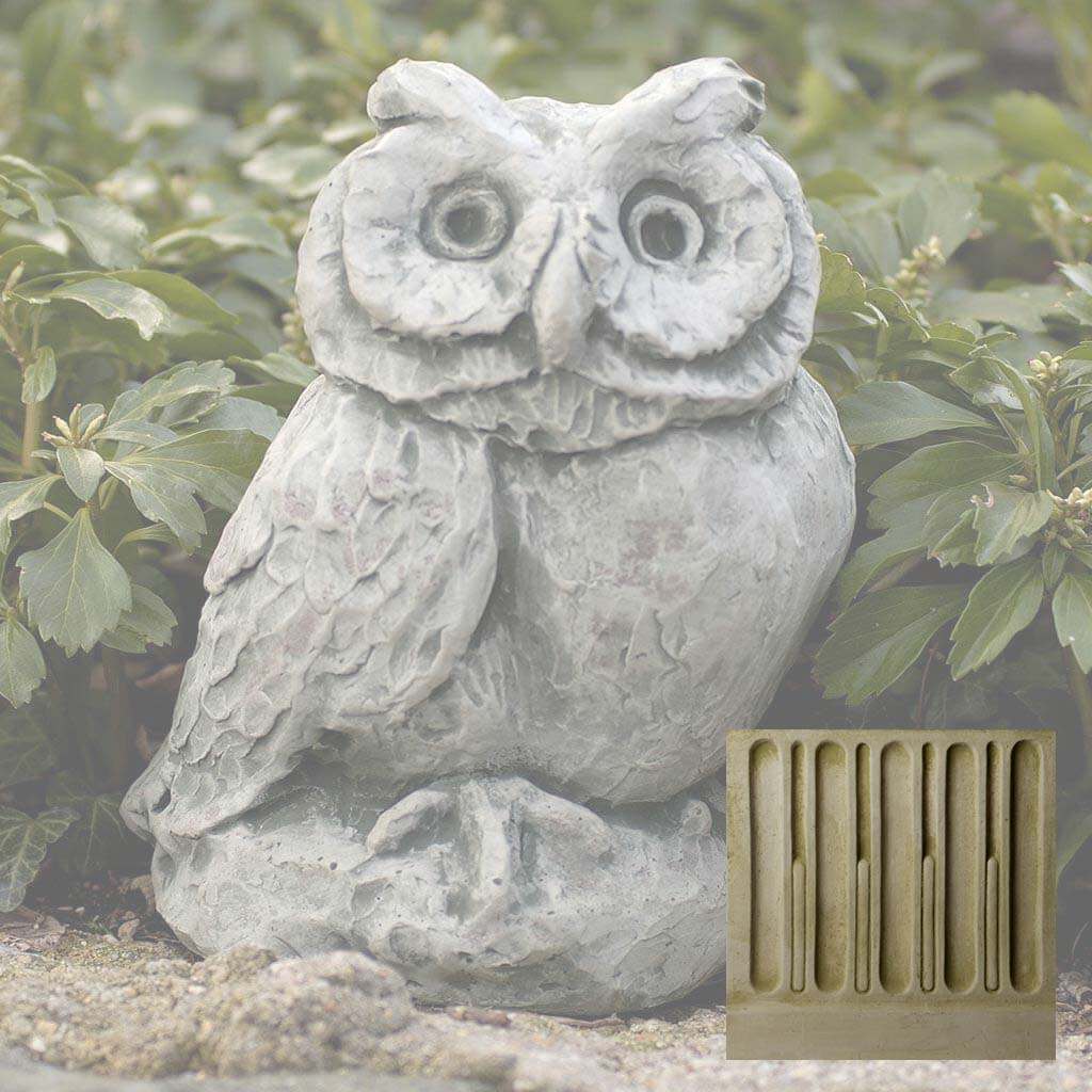 Campania Merrie Little Owl Garden Statue - A-285