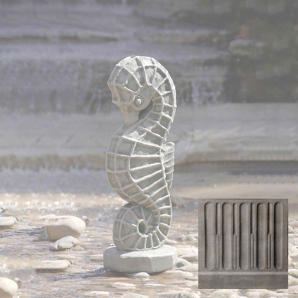 Campania Seahorse Garden Statue - A-300