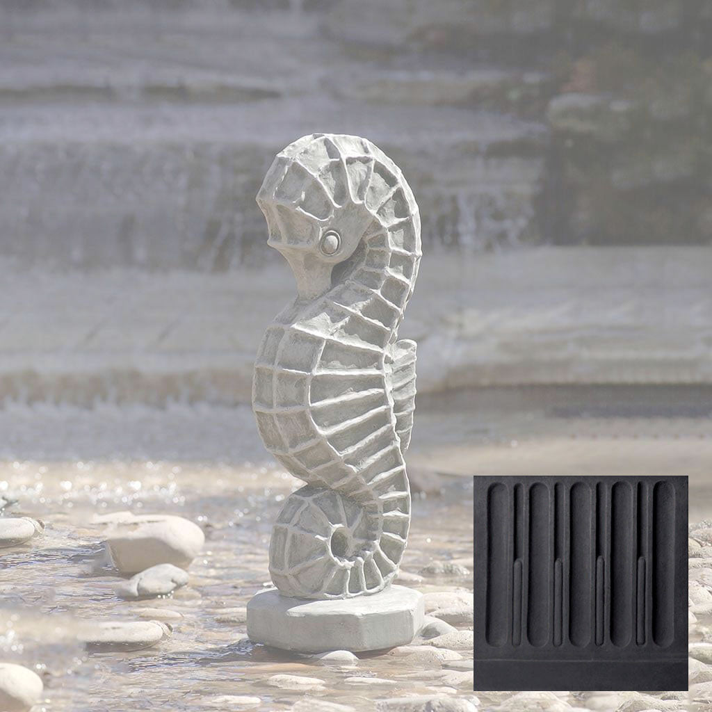Campania Seahorse Garden Statue - A-300