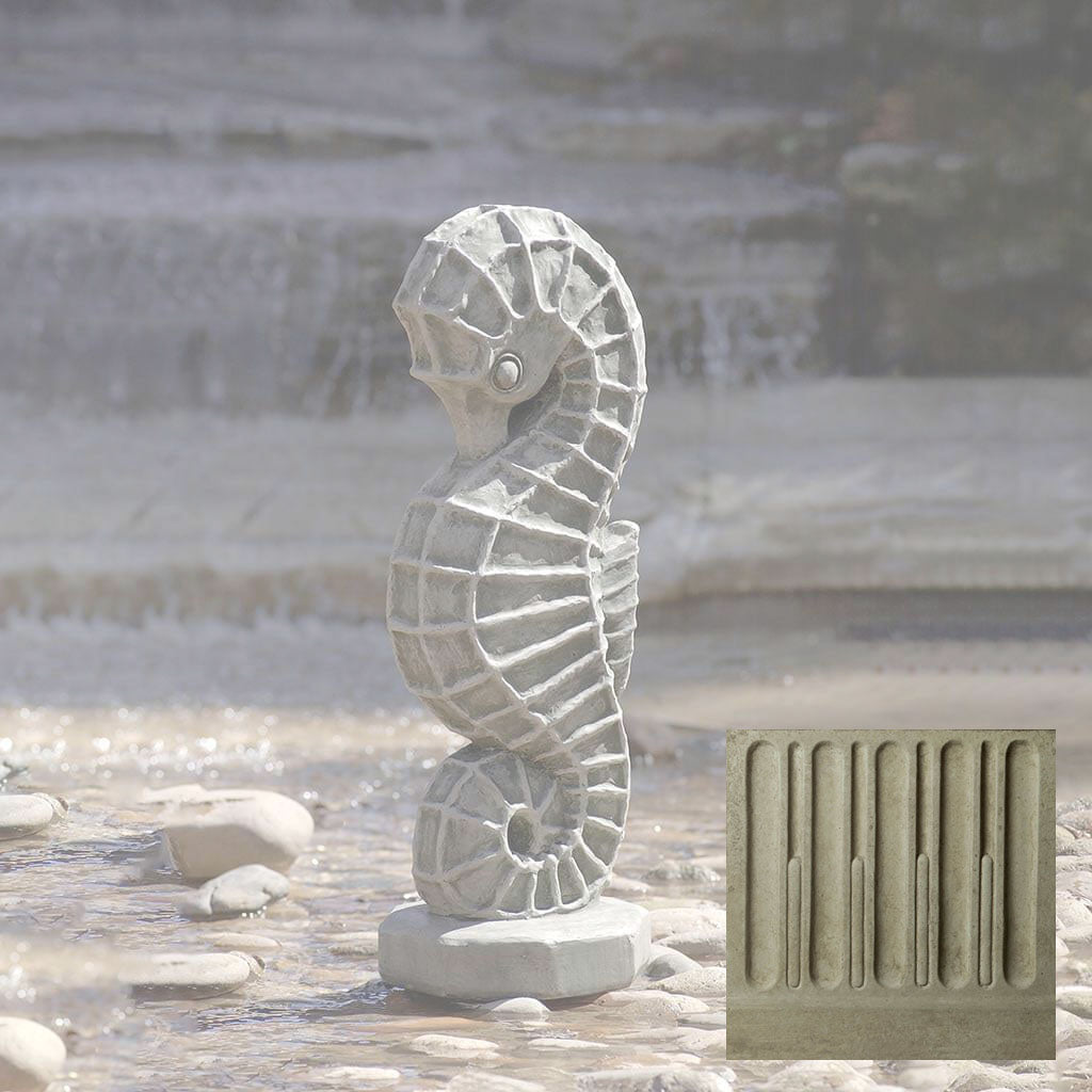 Campania Seahorse Garden Statue - A-300