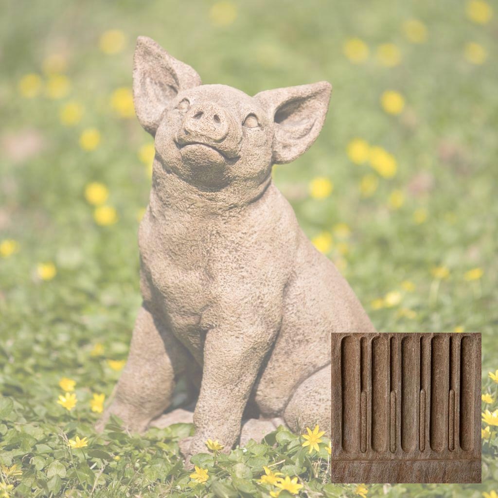 Campania Perky Pig Garden Statue - A-319