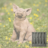 Campania Perky Pig Garden Statue - A-319
