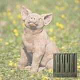 Campania Perky Pig Garden Statue - A-319