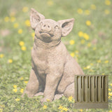 Campania Perky Pig Garden Statue - A-319