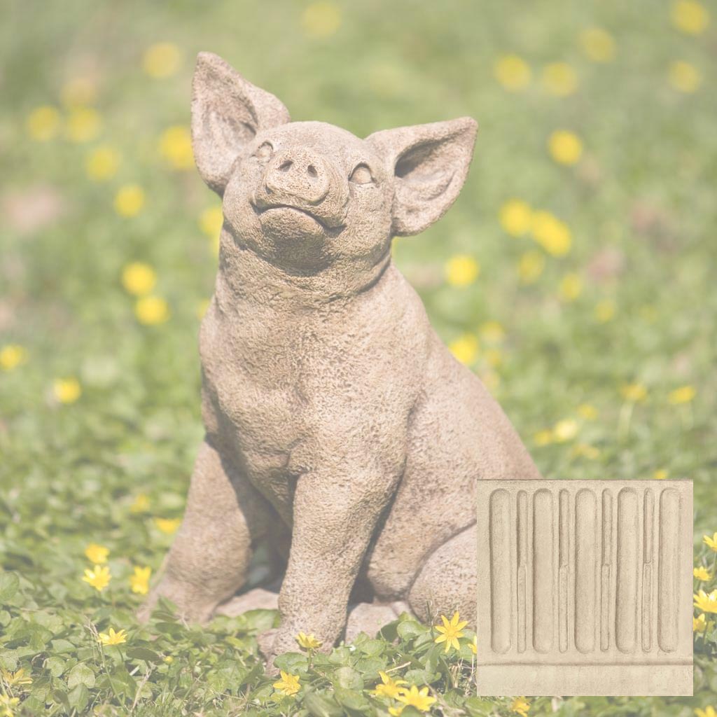 Campania Perky Pig Garden Statue - A-319