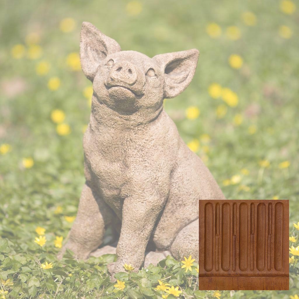 Campania Perky Pig Garden Statue - A-319