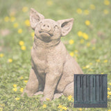 Campania Perky Pig Garden Statue - A-319