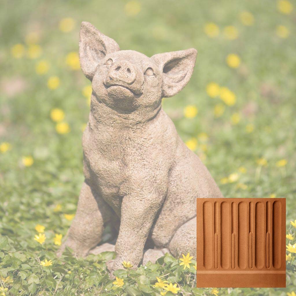 Campania Perky Pig Garden Statue - A-319