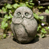 Campania Baby Barn Owl Garden Statue - A-346