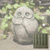 Campania Baby Barn Owl Garden Statue - A-346
