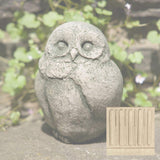 Campania Baby Barn Owl Garden Statue - A-346