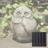 Campania Baby Barn Owl Garden Statue - A-346