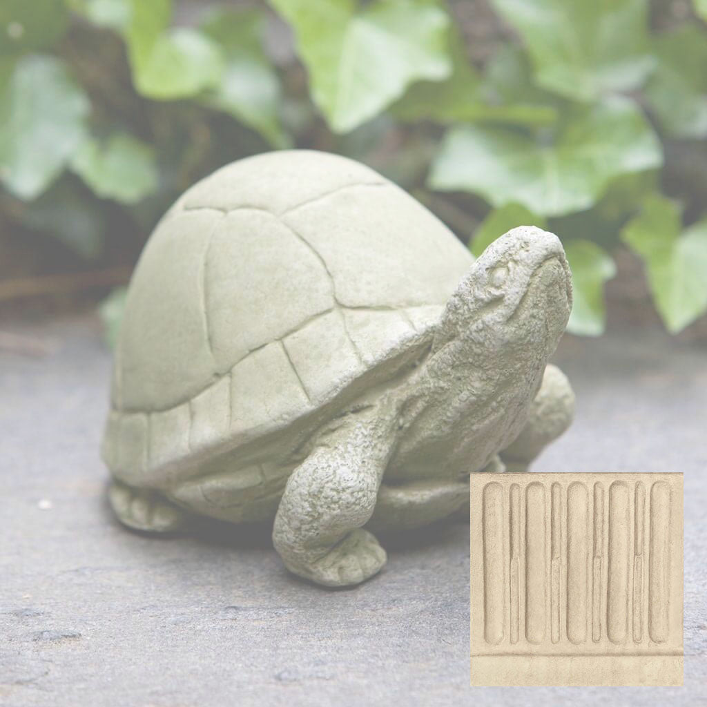 Campania Box Turtle Garden Statue - A-348