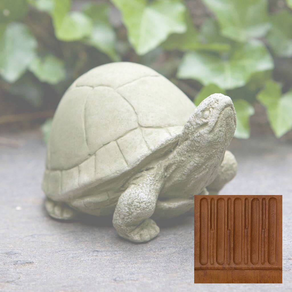 Campania Box Turtle Garden Statue - A-348