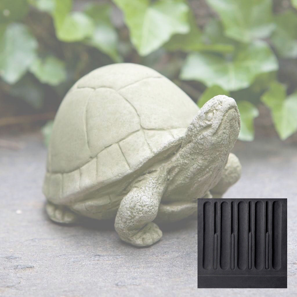 Campania Box Turtle Garden Statue - A-348
