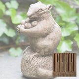 Campania Autumn Chipmunk Garden Statue - A-350