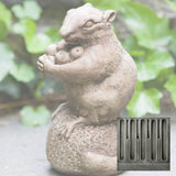 Campania Autumn Chipmunk Garden Statue - A-350
