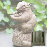 Campania Autumn Chipmunk Garden Statue - A-350