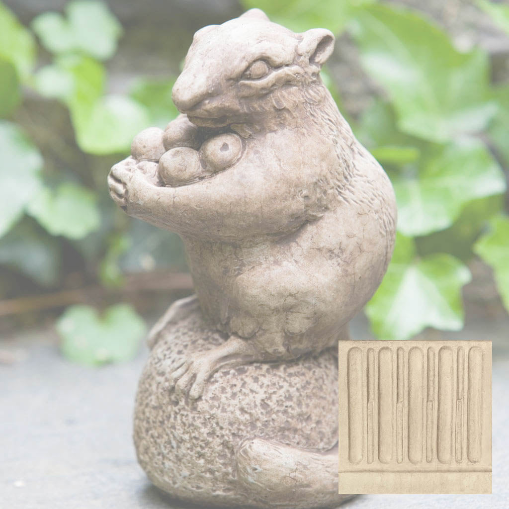 Campania Autumn Chipmunk Garden Statue - A-350