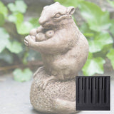 Campania Autumn Chipmunk Garden Statue - A-350