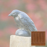 Campania Small Raven Garden Statue - A-357