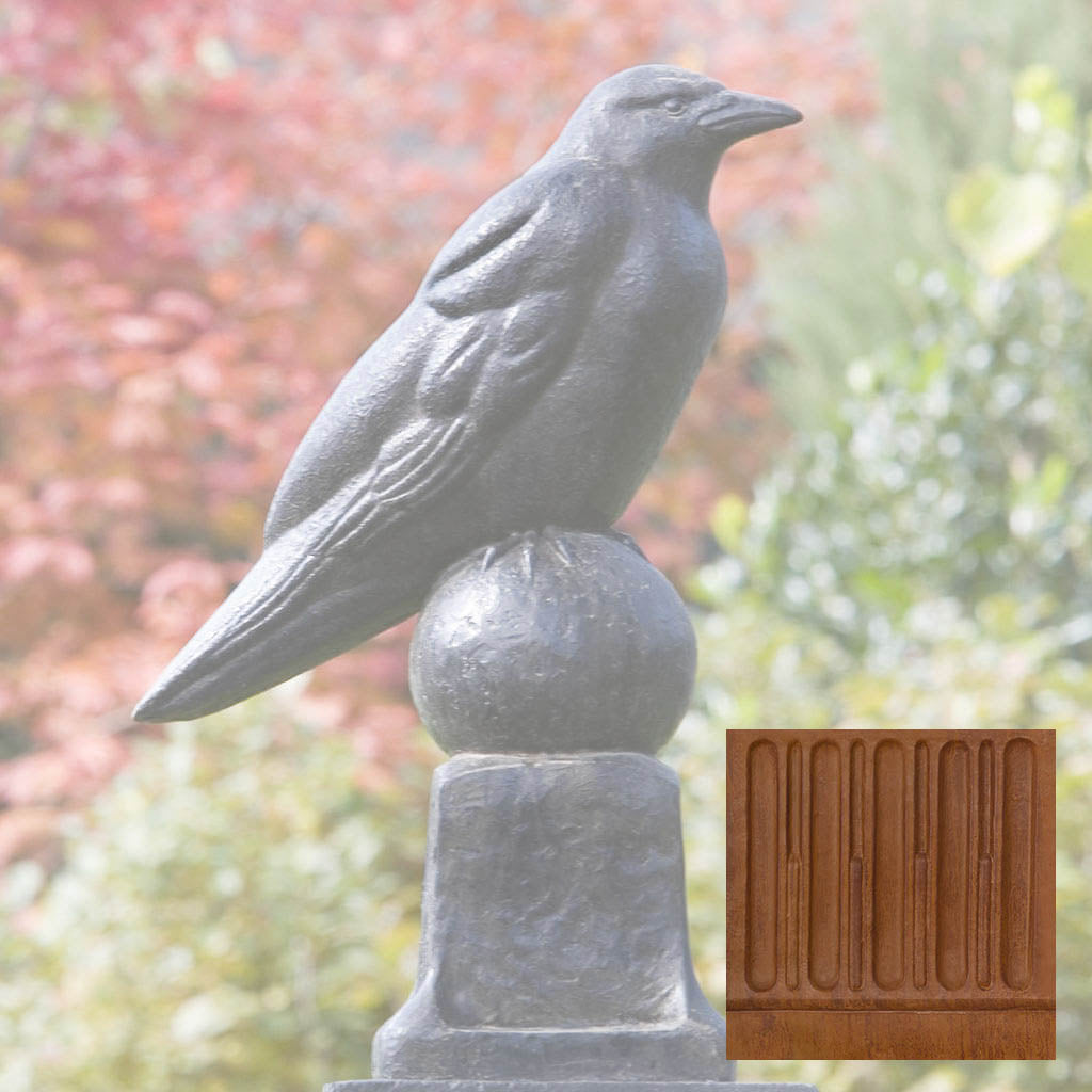 Campania Raven Garden Statue - A-360
