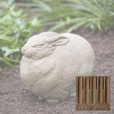 Campania Fat Rabbit Garden Statue - A-364