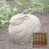 Campania Fat Rabbit Garden Statue - A-364