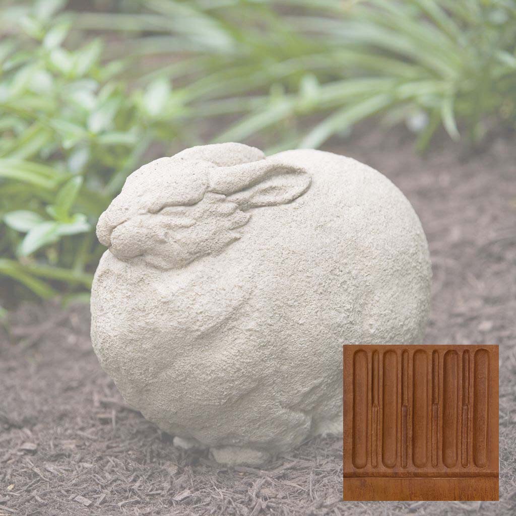 Campania Fat Rabbit Garden Statue - A-364