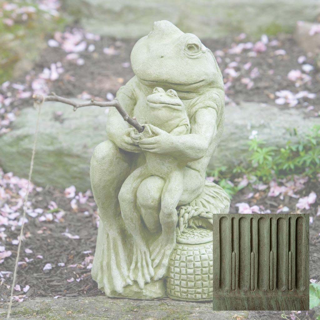 Campania Gone Fishin' Garden Statue - A-368