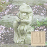 Campania Gone Fishin' Garden Statue - A-368