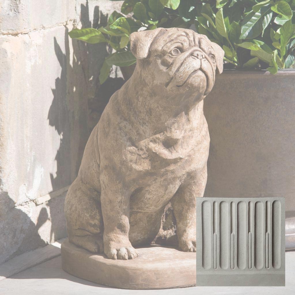 Campania Mugsy Garden Statue - A-374